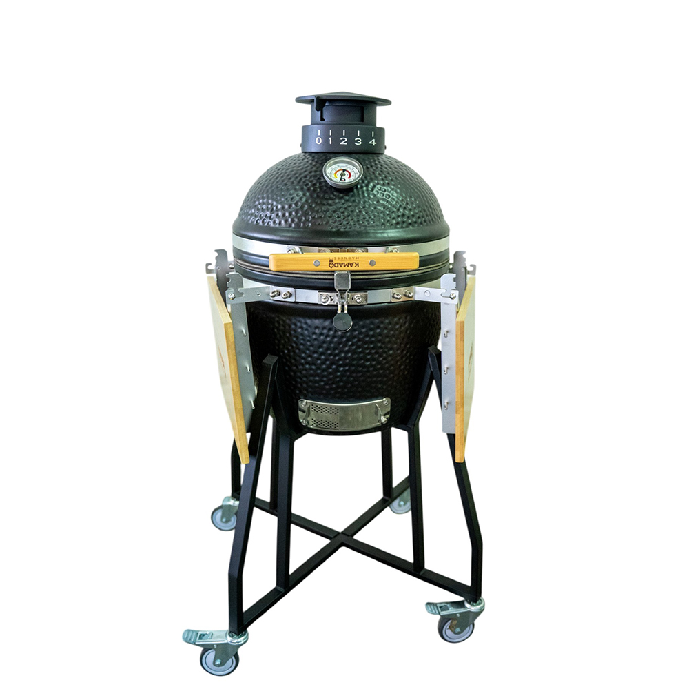 Keramični žar Kamado Madness Premium 16″ – vrhunska kakovost in natančen nadzor temperature