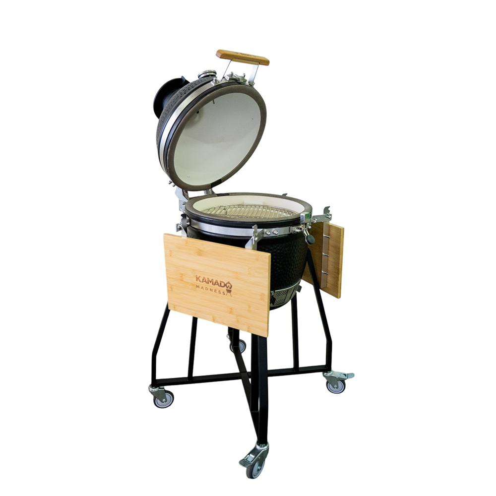 Keramični žar Kamado Madness Premium 16″ – vrhunska kakovost in natančen nadzor temperature