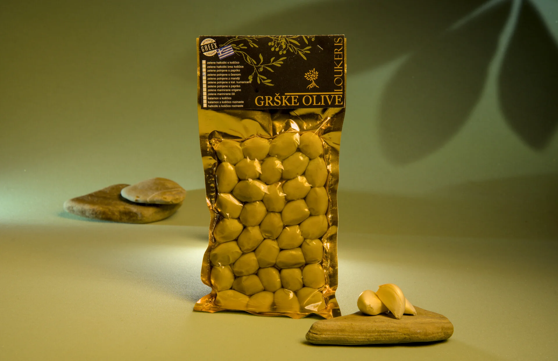 Olive zelene polnjene s česnom - slika 2