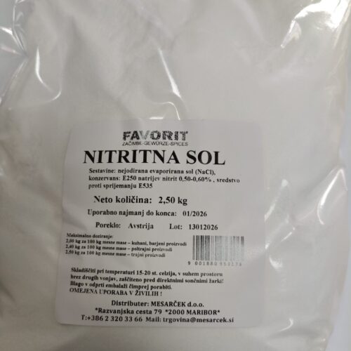 Sol nitritna 2,5kg